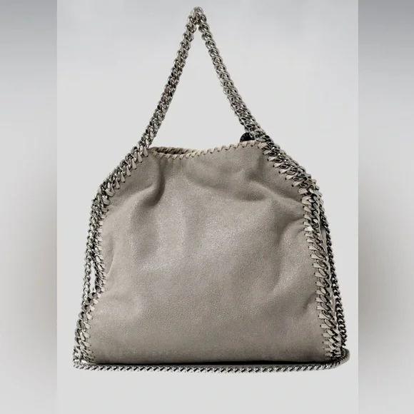 Stella McCartney Mini Grey Falabella Tiny Tote Bag - Picture 4 of 13